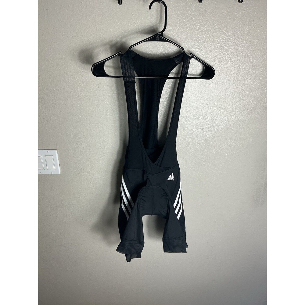 Adidas Padded Cycling Bib Shorts Black White GK6157 Women’s Size Small $120